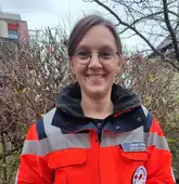 Profilbild Rettungshundeführerin Sarah Hönes