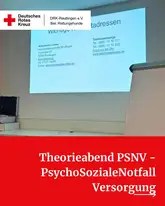 Theorieabend PSNV PsychoSoziale Notfall Versorgung